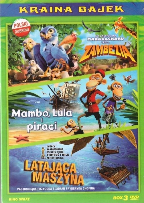 PAKIET: KRAINA BAJEK (3 DVD), PRACA ZBIOROWA
