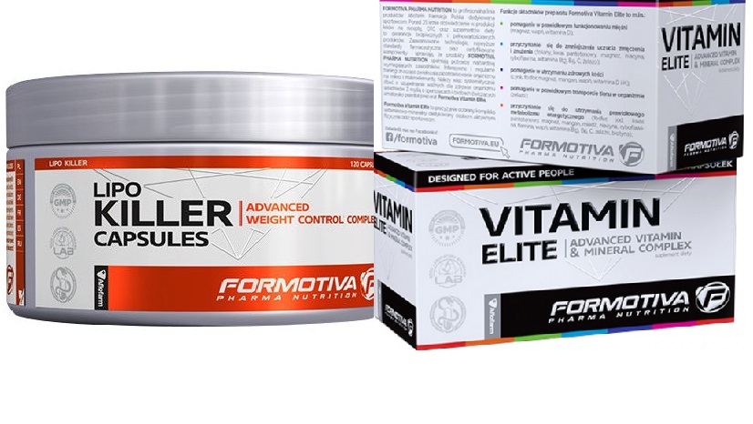 FORMOTIVA LIPO KILLER 120K SPALACZ + VITAMIN ELITE