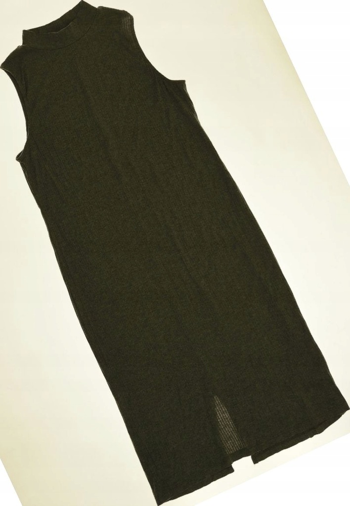 H&M _ SIWA MODNA TUNIKA Z WYCIĘCIEM _ M