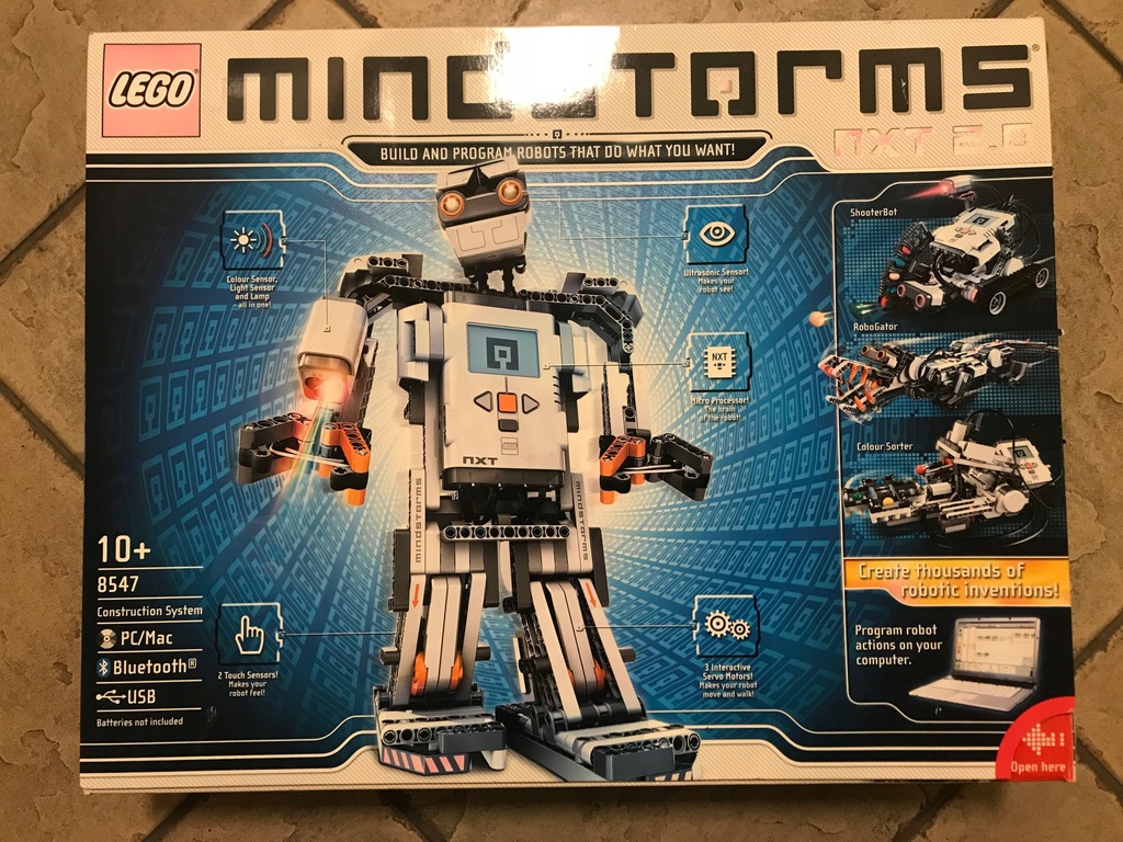 LEGO MINDSTORMS NXT 2.0 8547 ZESTAW