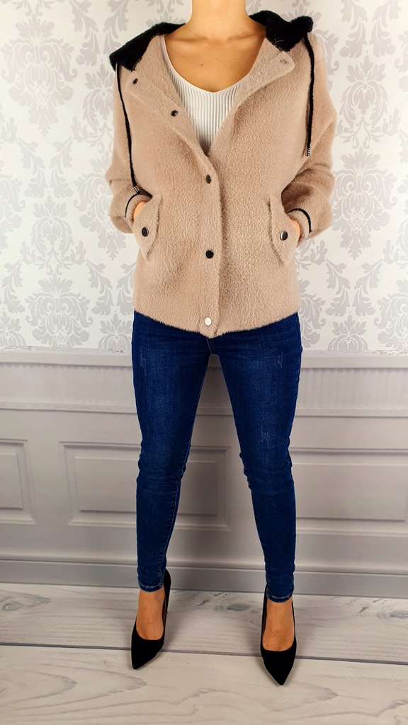 Купить #ЖЕНСКАЯ КУРТКА С КАПЮШОНОМ ИЗ АЛЬПАКИ YOUTH ANGEL: отзывы, фото и характеристики на Aredi.ru (9993574904)
