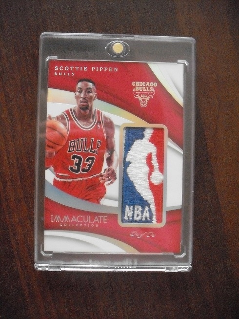 IMMACULATE 2017-18 SCOTTIE PIPPEN LOGOMAN 1/1