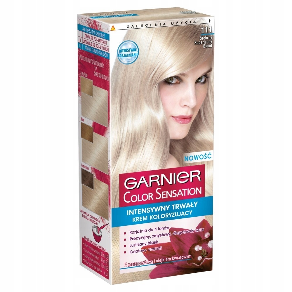 Garnier Color Sensation 111 Silver U.Blond Srebrny