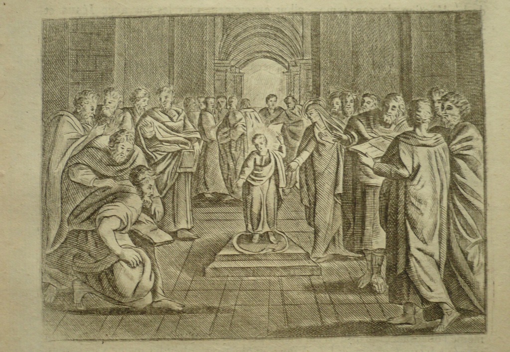 Jezus między uczonymi w świątyni, oryg. 1798