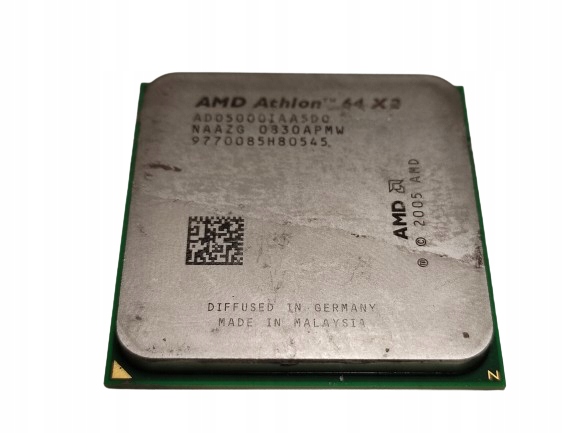 PROCESOR AMD ATHLON 64 X2 AD05000IAA5D0 NAAZG 0830APMW 9770085H80545