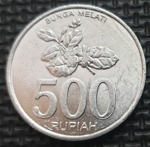 *INDONEZJA 0504-2003 *500 Rupiah 2003 (500 Rupii)