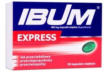IBUM EXPRESS 400MG 36 KAPSUŁEK