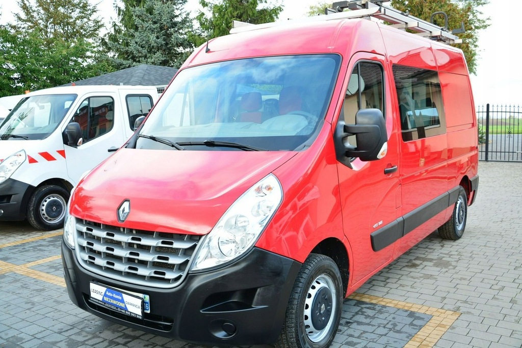 Renault Master 7 osobowy brygadówka doka 8634932015