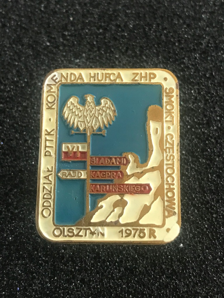 KOMENDA HUFCA CZĘSTOCHOWA-OLSZTYN 1975