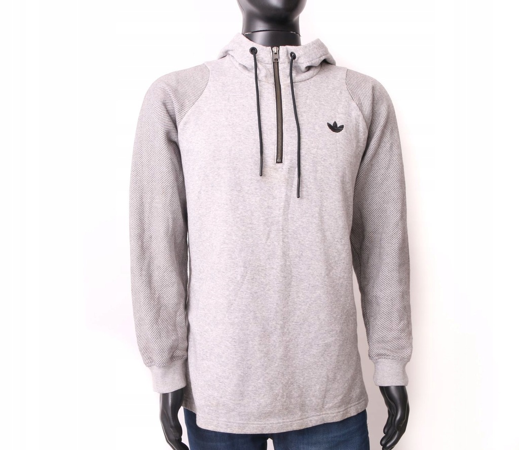 ADIDAS ORYGINALS BLUZA MĘSKA KANGURKA SZARA *L*