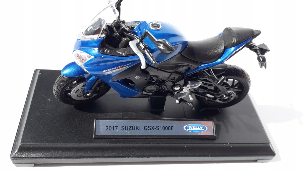 SUZUKI GSX-S1000F 2017 Metalowy WELLY 1:18