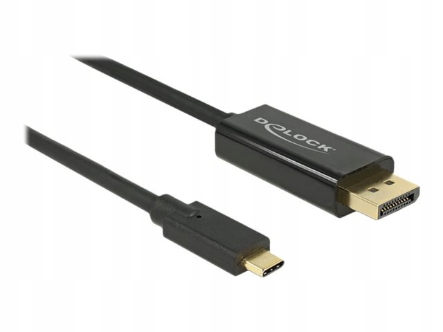 Kabel adapter Delock USB type-C(M) -> DisplayPort