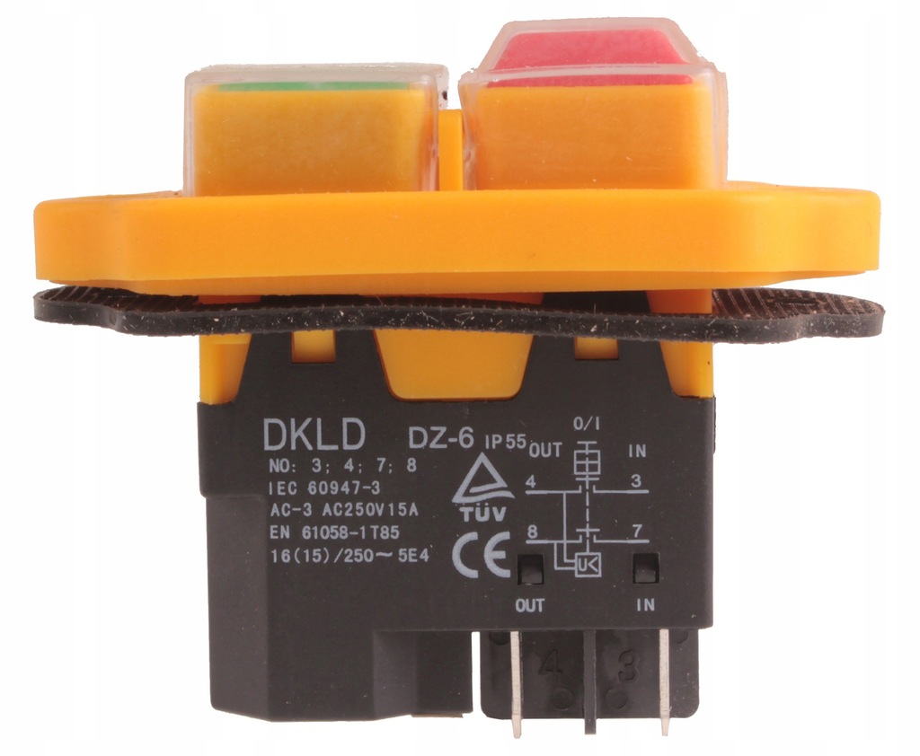 Wyłącznik włącznik wiertarka DKLD DZ04 16A 250V - 12013712656 ...