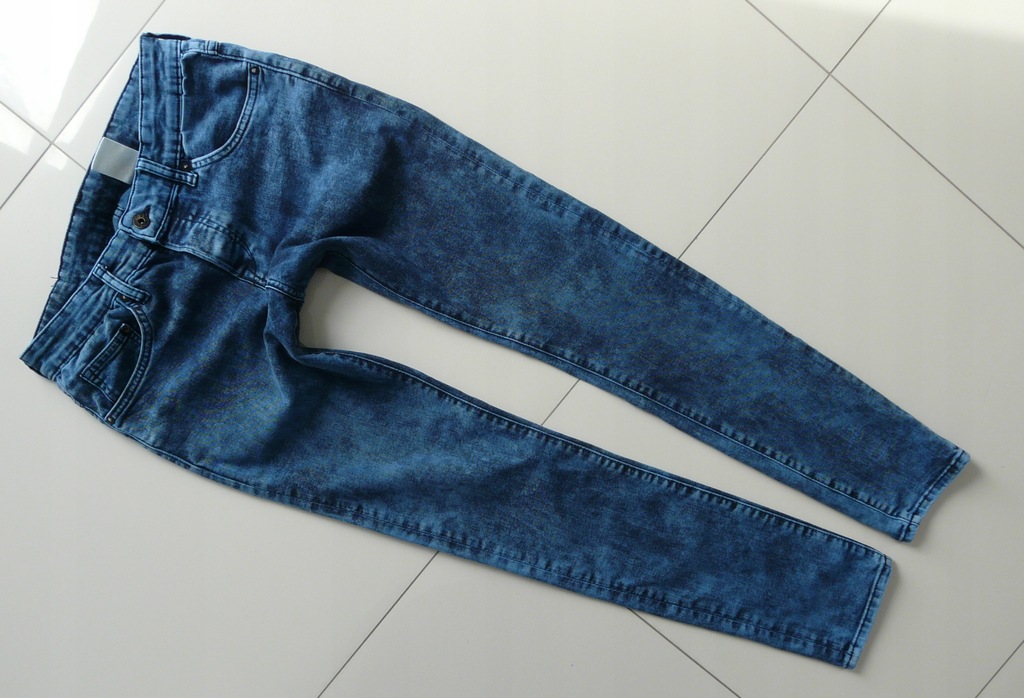 H&M SKINNY JAK NOWE MĘSKIE PAS 80-88