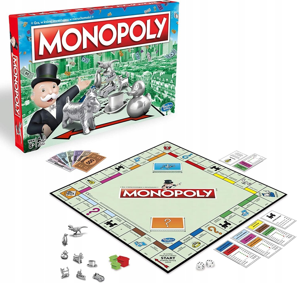 Купить МОНОПОЛИЯ Стандарт Классическая семейная игра Новые карты ...