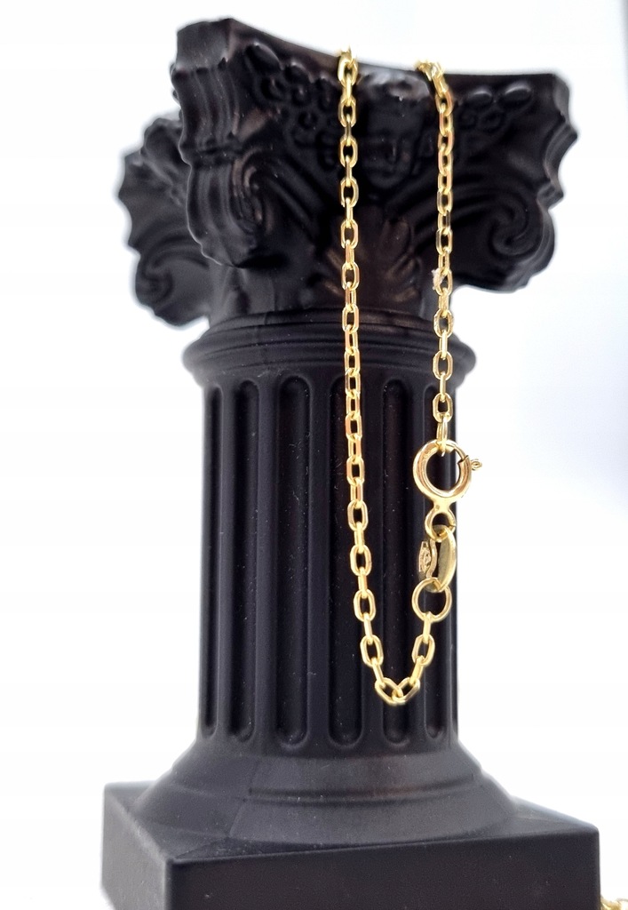 Cudowny złoty łańcuszek ankier P585 G2,30 Długość 50 cm POWYSTAWOWY