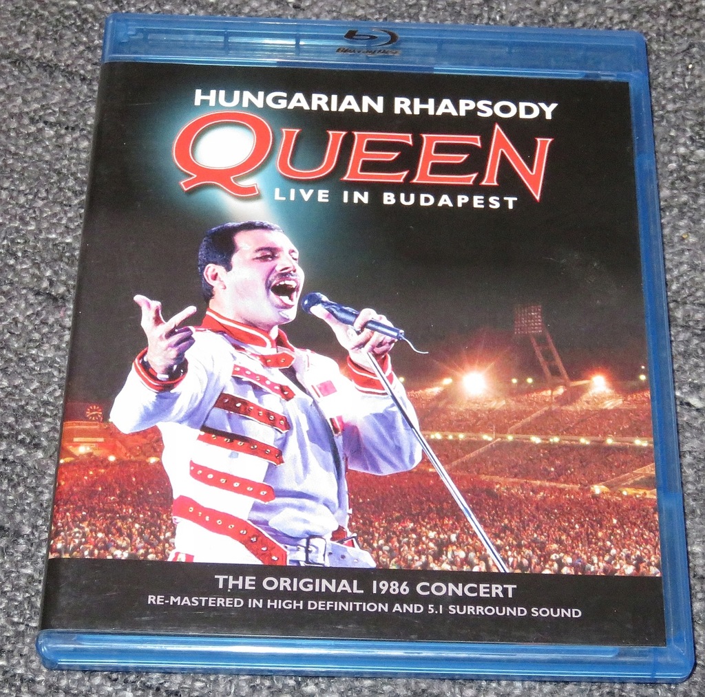 Blu-Ray Queen Hungarian Rhapsody Live in Budapest