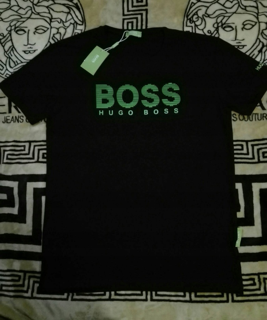 KOSZULKA HUGO BOSS XL EFEKTOWNE LOGO 3D