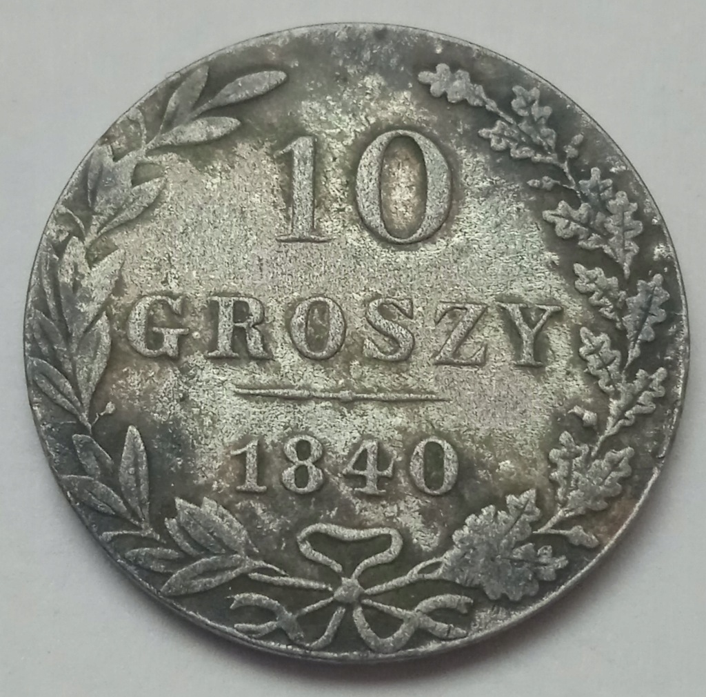 10 groszy 1840 srebro ORYGINAŁ