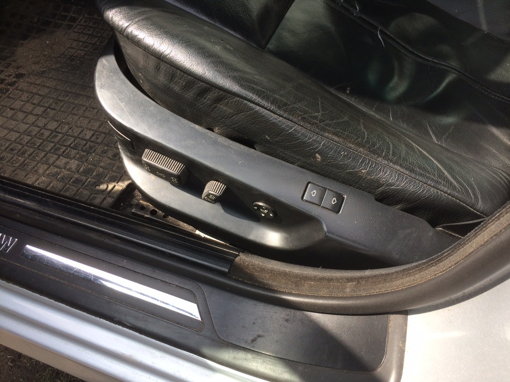 BMW E39 Skóry fotele tapicerka skórzana boczki