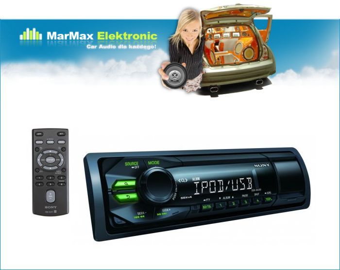 SONY DSX-A42UI RADIO SAMOCHODOWE MP3 USB Z PILOTEM