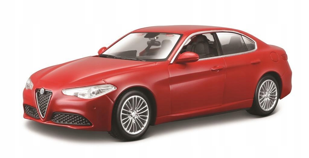 ALFA ROMEO GIULIA 1:24 CZERWONY BBURAGO, BBURAGO