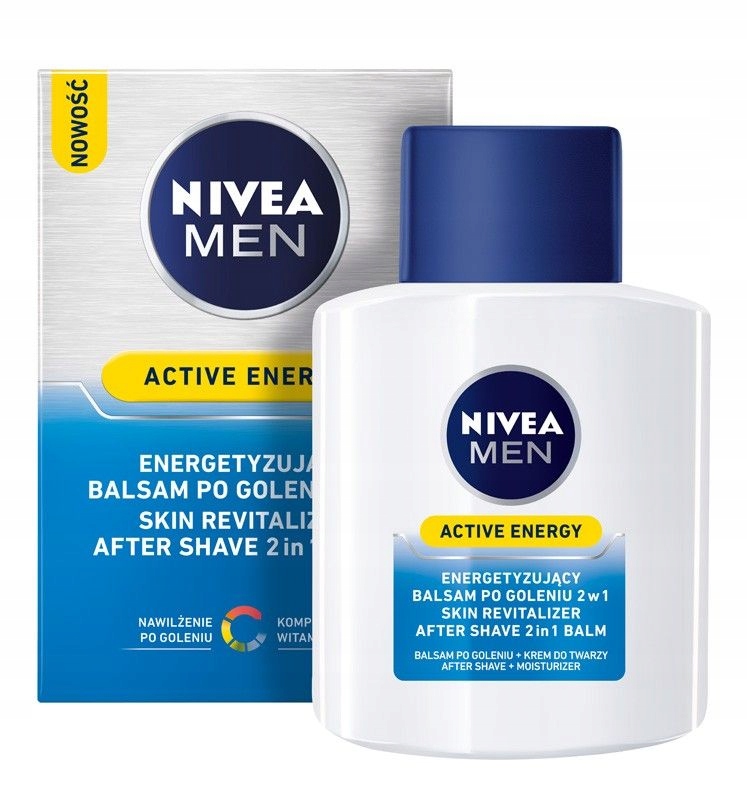 NIVEA MEN Balsam po goleniu Active Energy 2w1 100