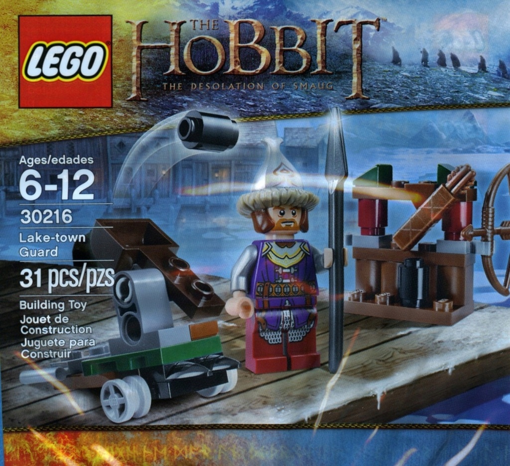 30216 Lego Władca Pierścieni Hobbit Lake-Town MISB