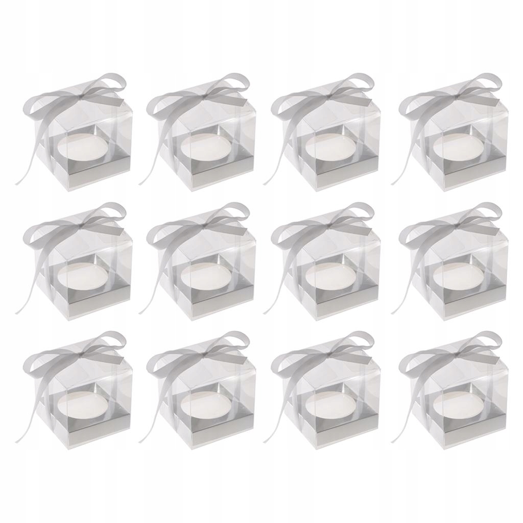 Pudełko na alkohol weselne bezbarwny