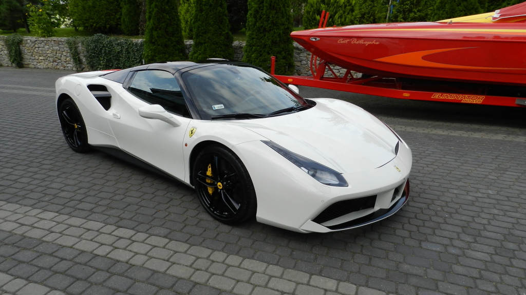 Przejażdżka Ferrari 488 SPIDER trójmiasto