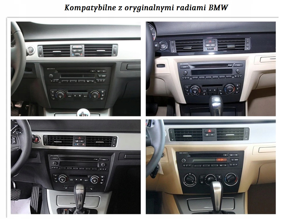 ANDROID 8.1 RADIO SAMOCHODOWE BMW E90 E91 + IDRIVE