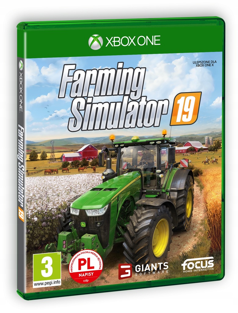 FARMING SIMULATOR 19 XBOX ONE PO POLSKU !! HIT !! 8002665791
