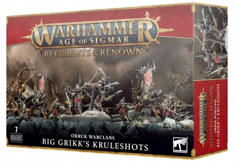 Warhammer Age of Sigmar BIG GRIKK'S KRULESHOTS