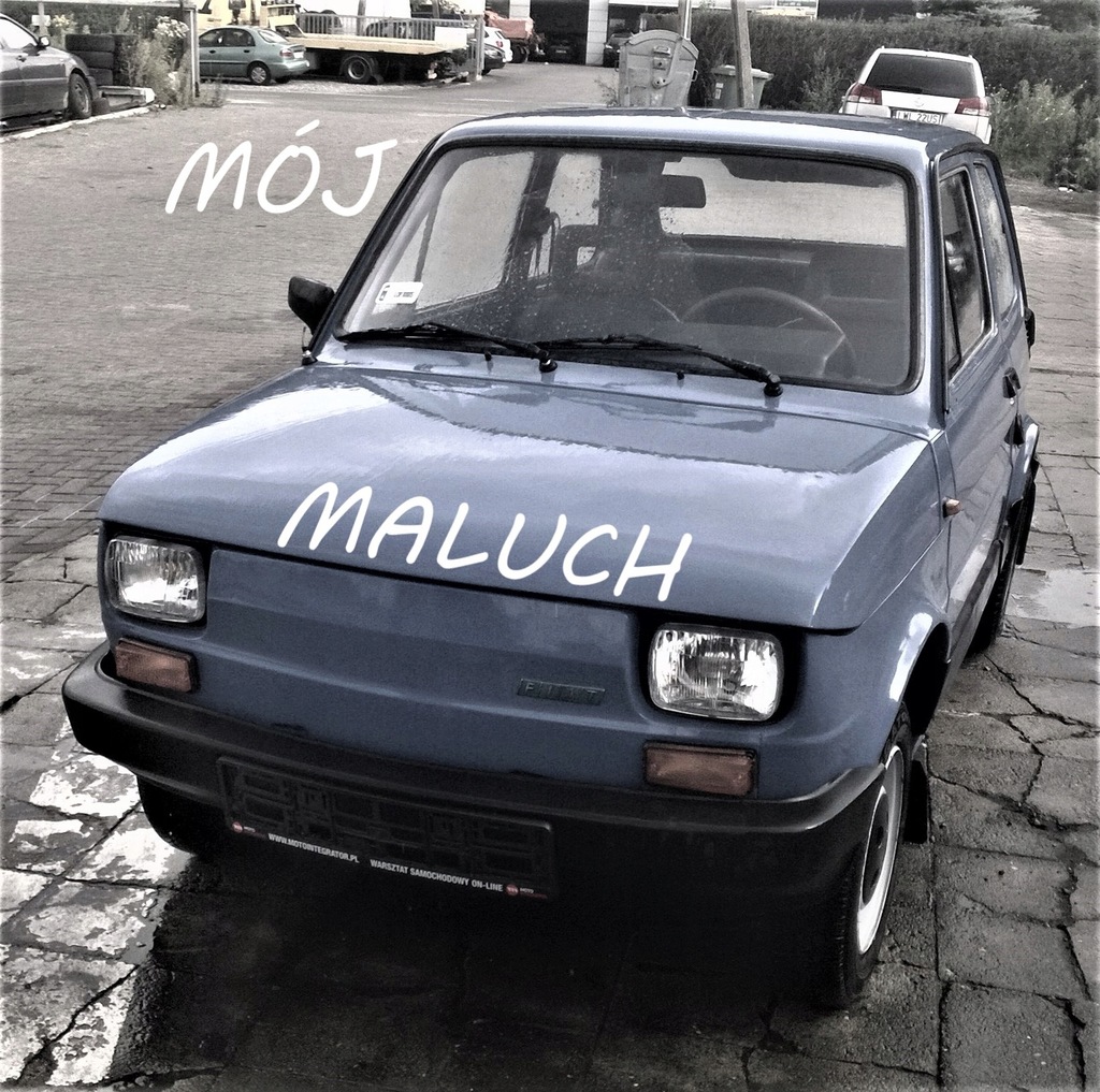 POKRYWA BAGAŻNIKA FIAT 126 p 7548218915 oficjalne