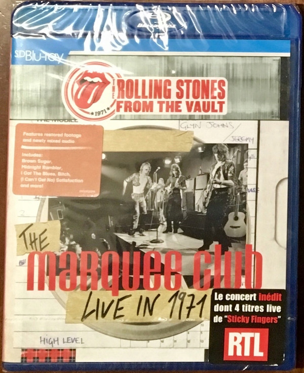 THE ROLLING STONES MARQUEE CLUB LIVE BLU-RAY FOLIA