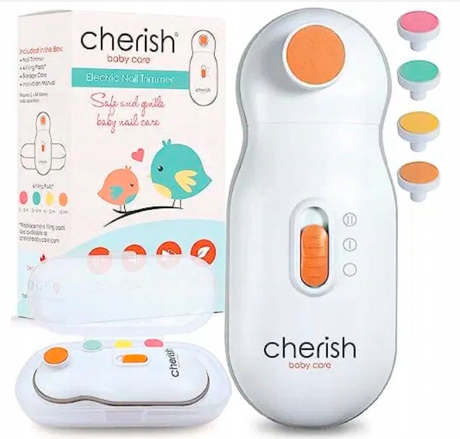 Elektryczny pilnik do paznokci Cherish Baby Care