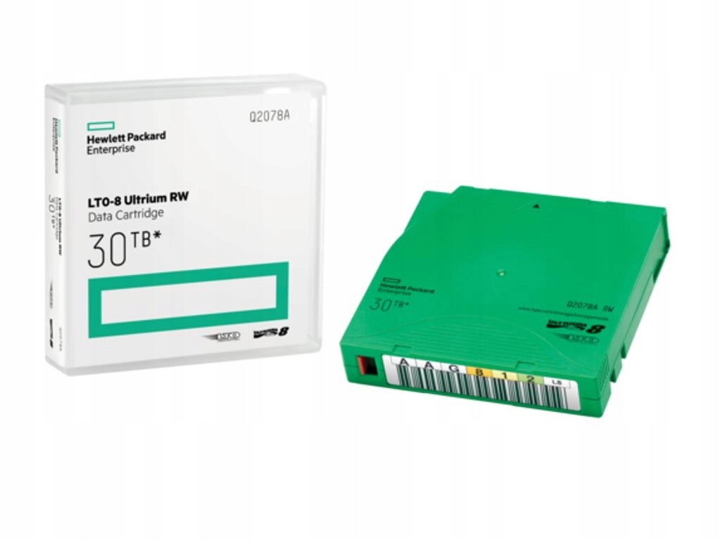 HP LTO-8 Ultrium 30TB RW Data Cartridge 12000 GB 1