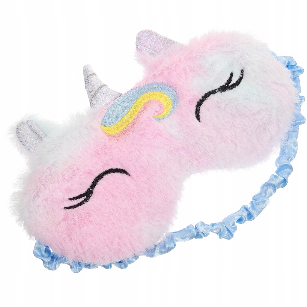 NA OCZY Z JEDNOROŻCEM PRZYKRYCIE OCZU NA IMPREZY SYPIALNIANE