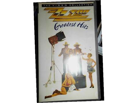 ZZ Top Greatest Hits - VHS kaseta video