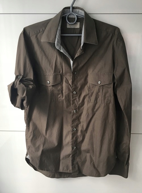 Koszula Zara Man S military khaki