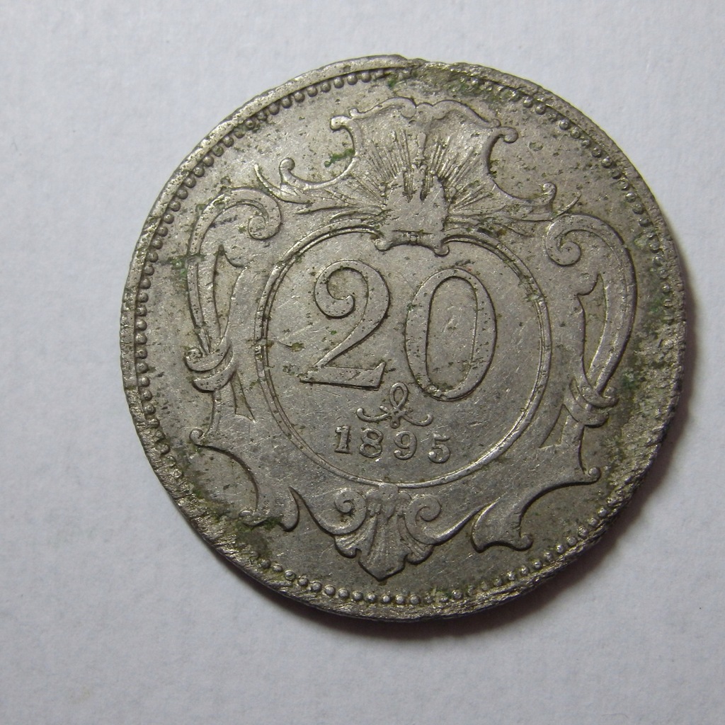 20 Halerzy 1895r. Austria BCM!!(9844z)