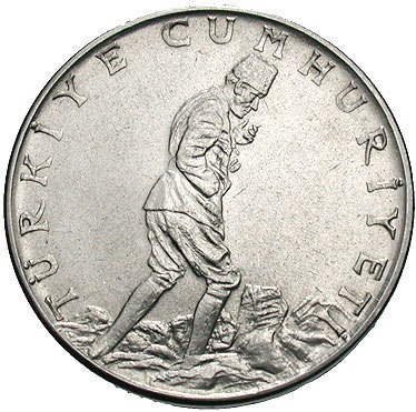 2,5 lira Turcja 1964