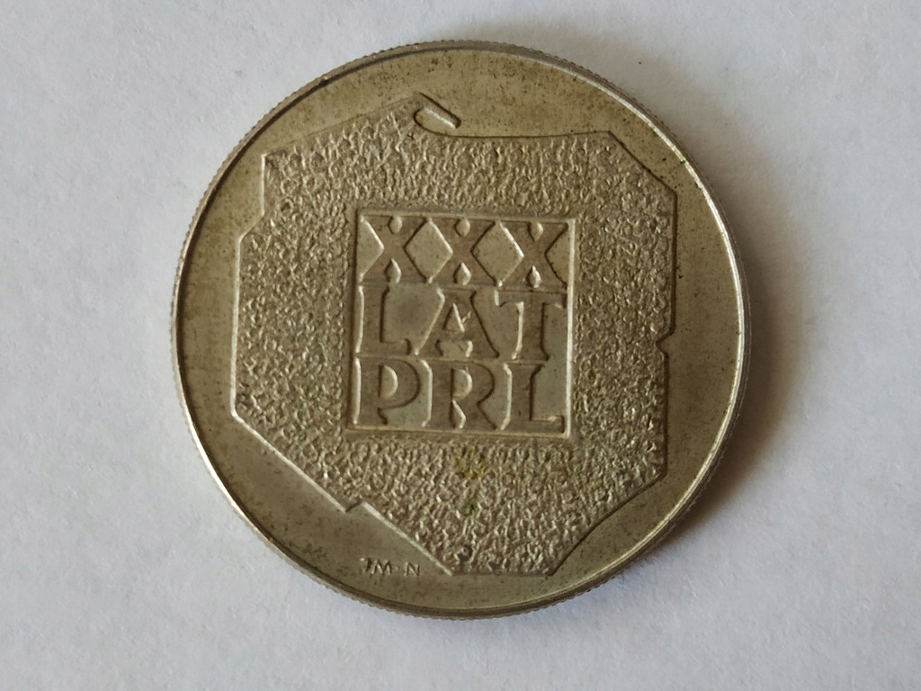 200 zł POLSKA 1974 XXX LAT PRL SREBRNA