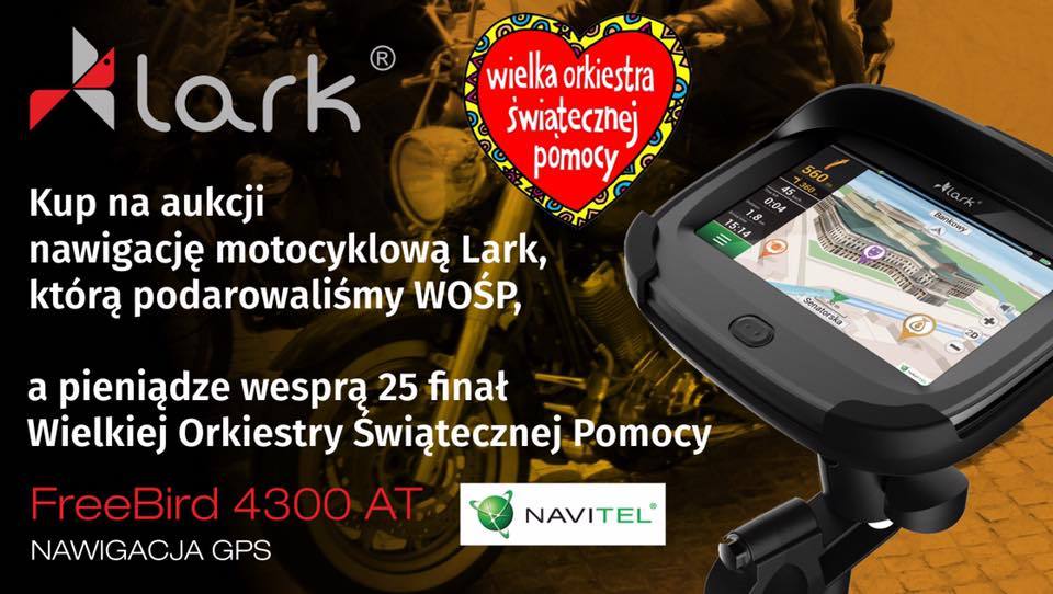 Nawigacja motocyklowa od firmy Lark