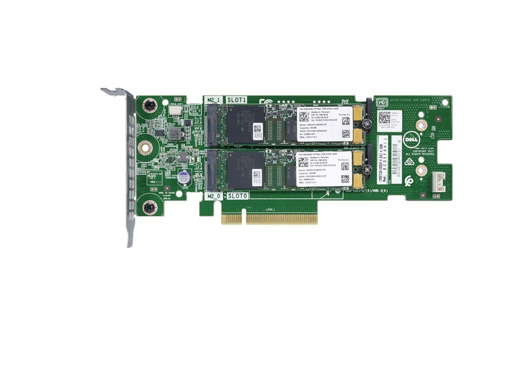 Купить DELL BOSS 2 низкопрофильные карты M.2 SATA RAID-1: отзывы, фото, характеристики в интерне-магазине Aredi.ru