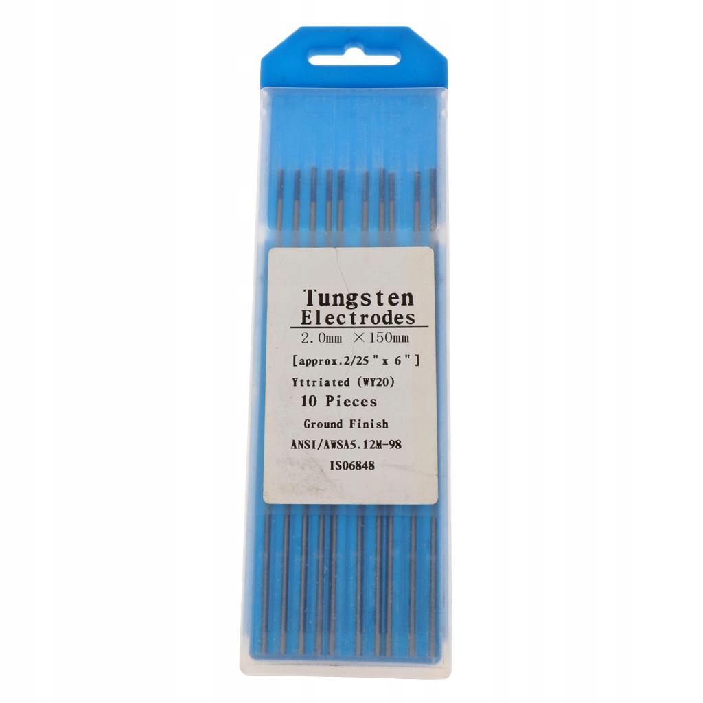 10Ps 150mm niebieski kolor dwa,0% torowany 2,0 mm