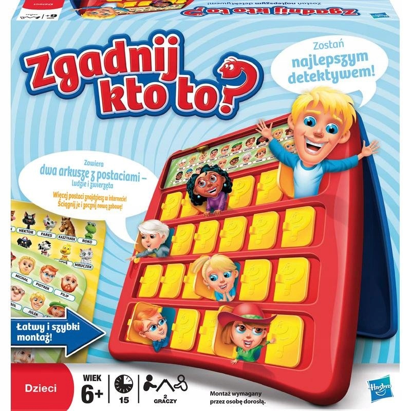 ZGADNIJ KTO TO GRA PLANSZOWA W ZGADYWANIE ORYGINAŁ 8715472323