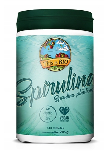 SPIRULINA 410tabl - This is BIO - organiczna