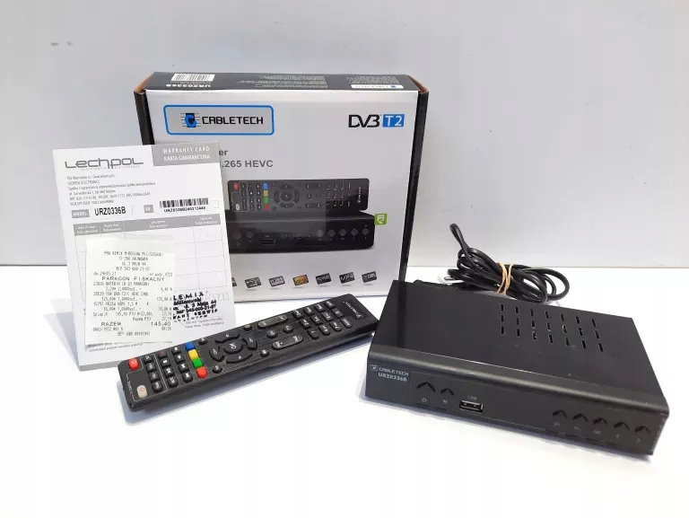 DEKODER CABLETECH URZ0336B GWARANCJA