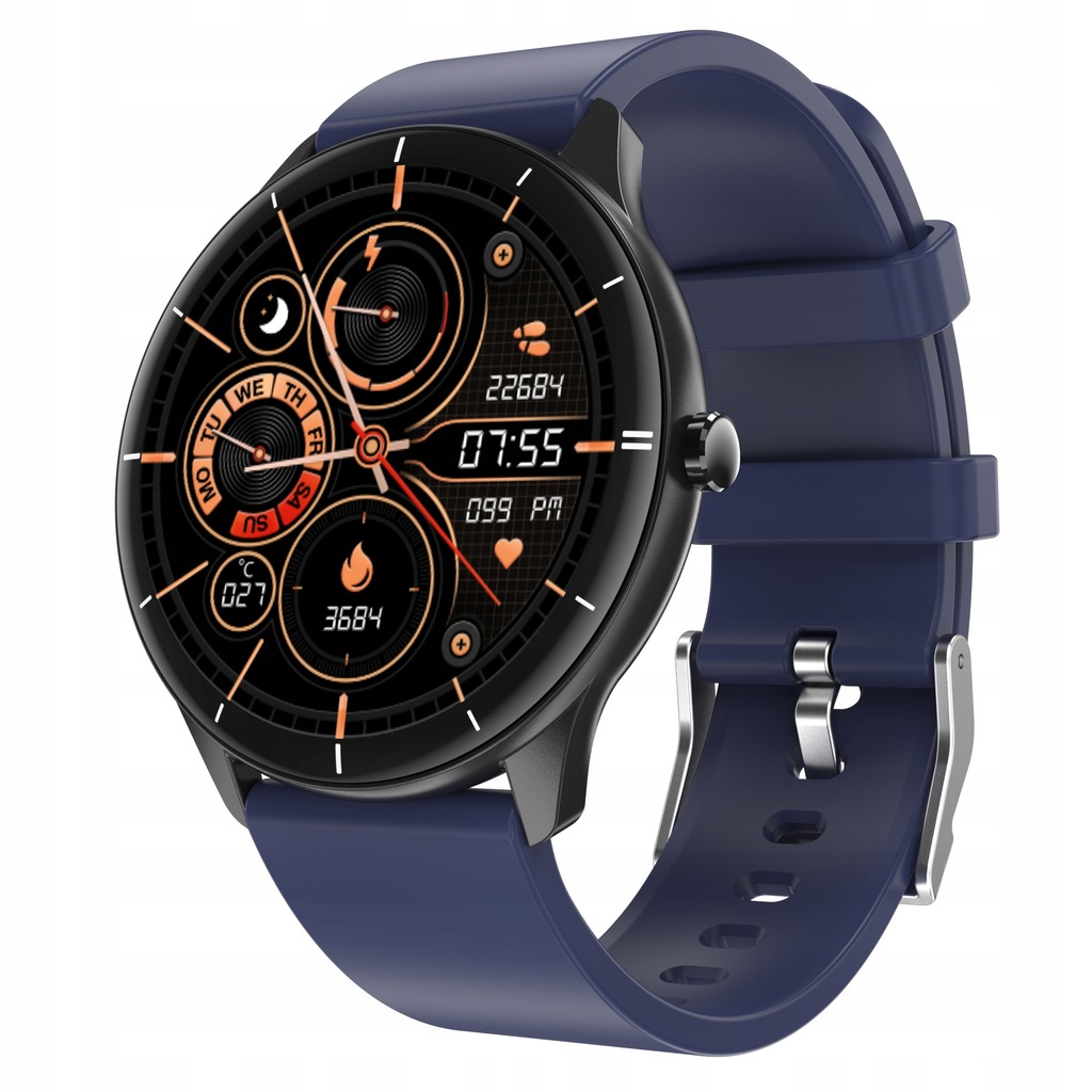 SMARTWATCH MĘSKI ZEGAREK DO IPHONE SAMSUNG HUAWEI 11613952793 oficjalne archiwum Allegro